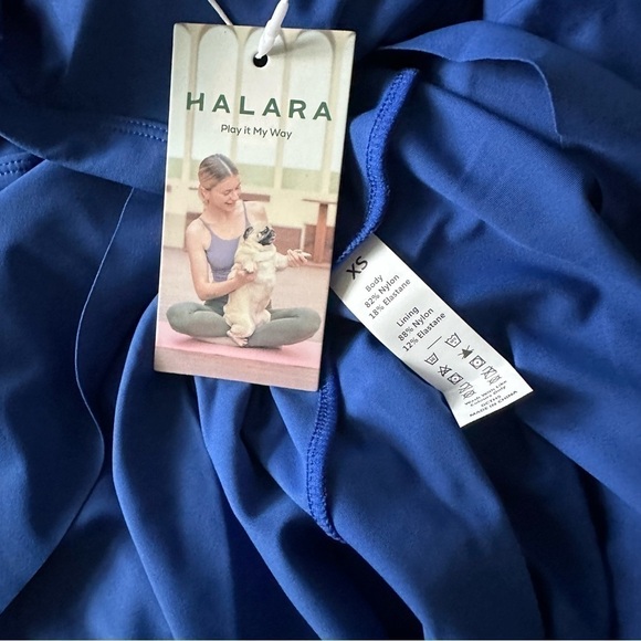 Halara Backless Cut Out Twisted Side Pocket Split Midi Casual Dress. - Picture 6 of 8